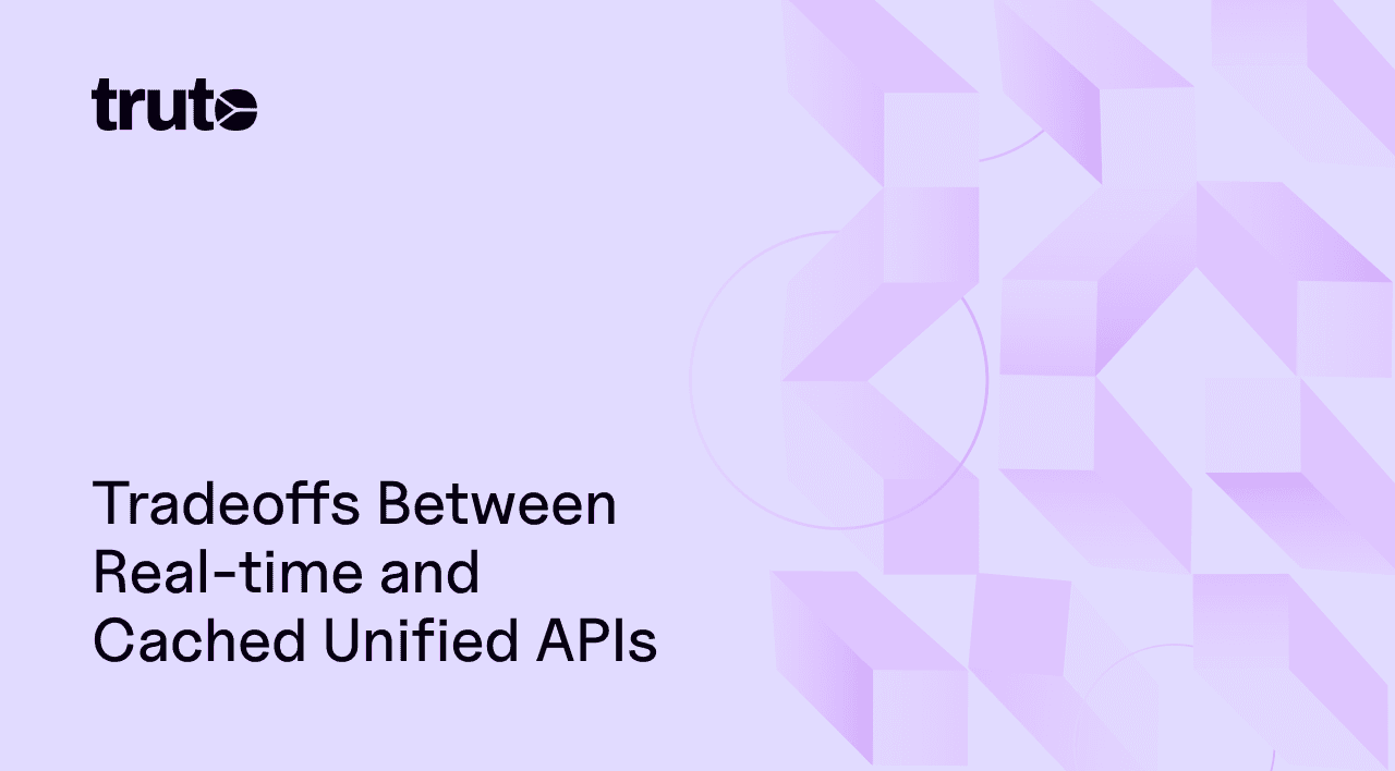 Tradeoffs Between Real-time and Cached Unified APIs