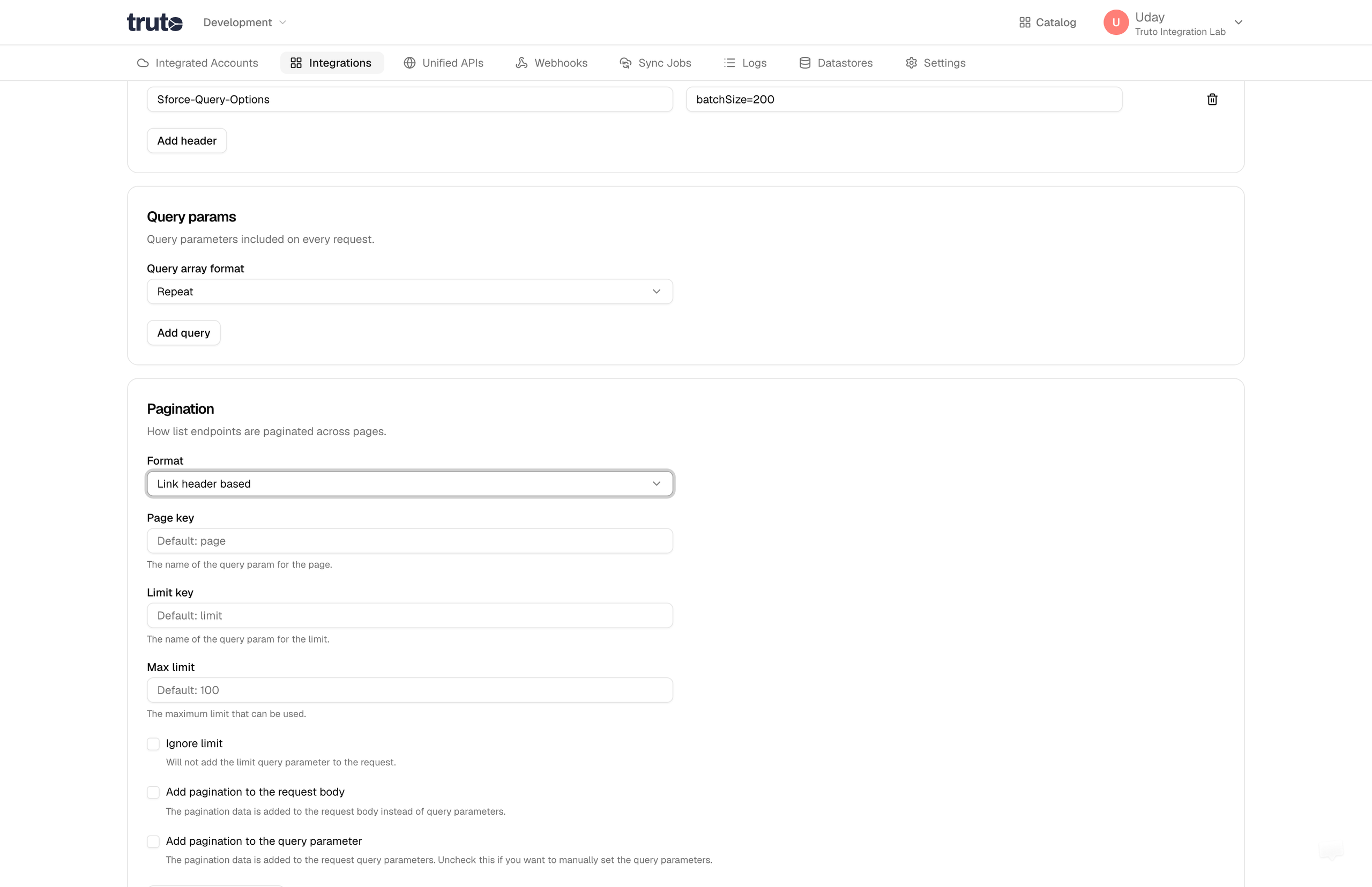 Link Header Pagination