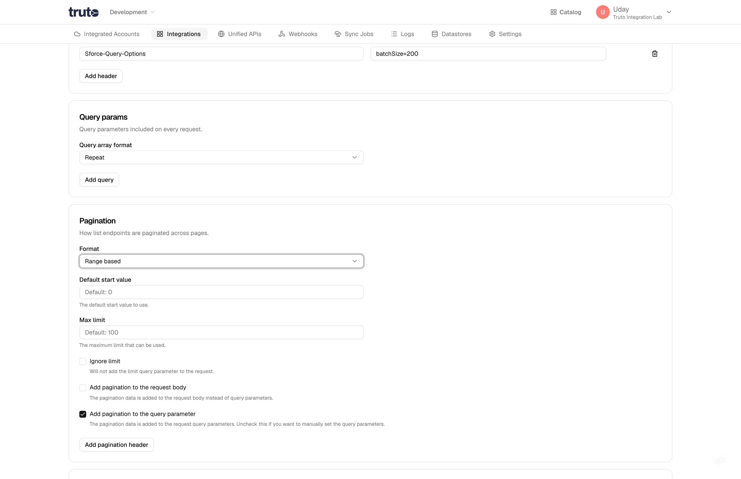 Range Pagination
