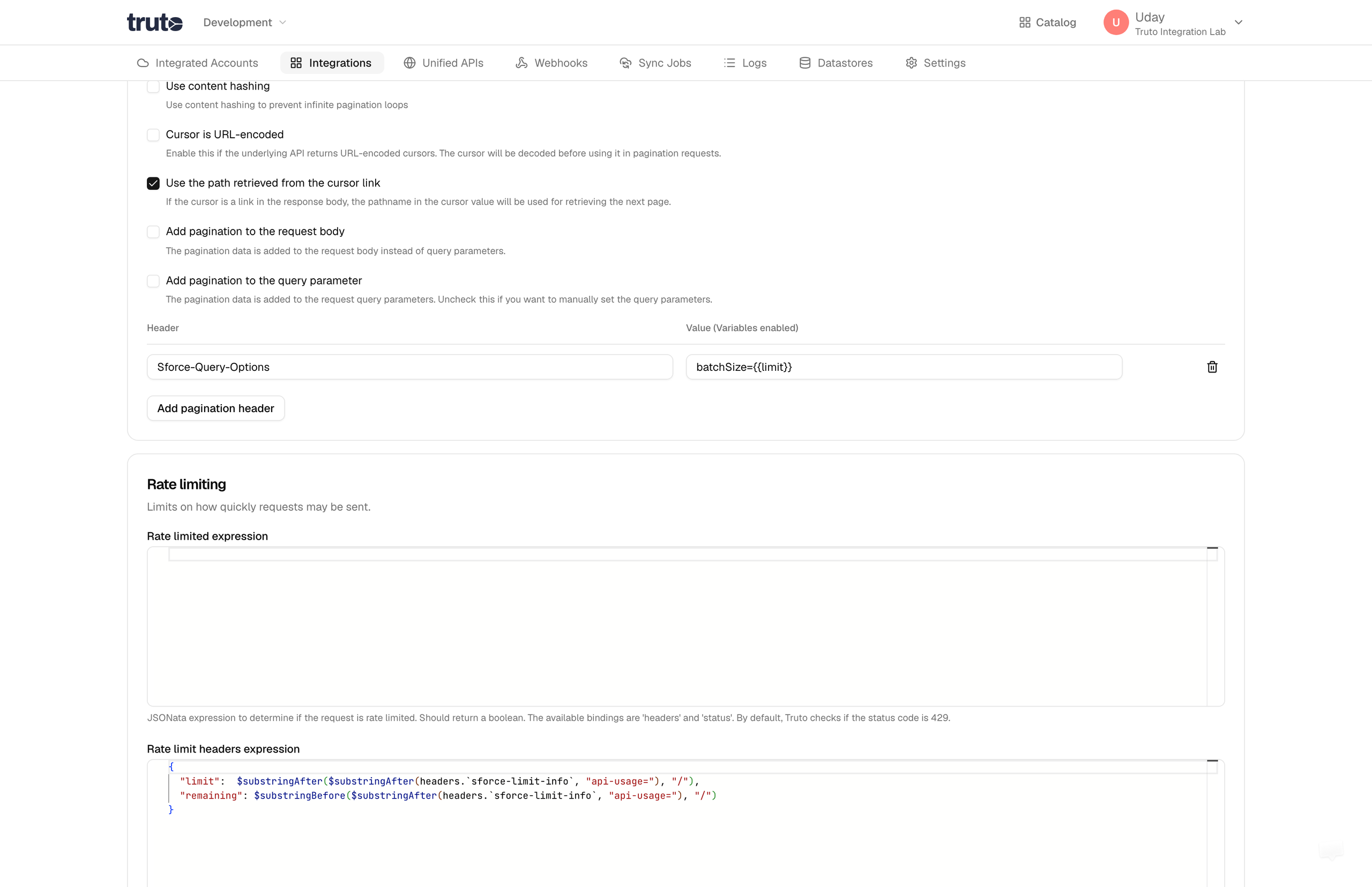 Rate Limiting