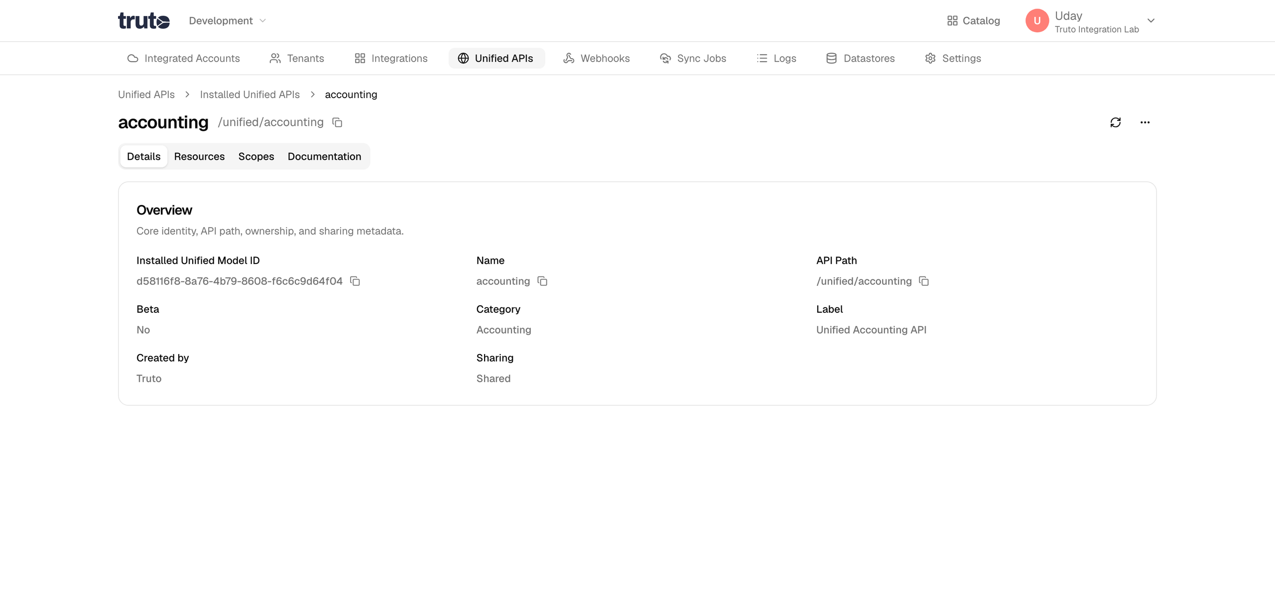 Unified APIs Resources