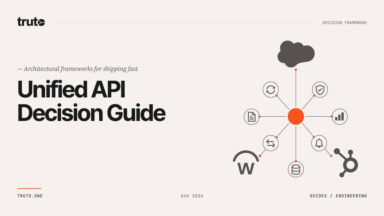 Best Unified API Decision Guide for Startups Shipping Integrations Fast (2026)