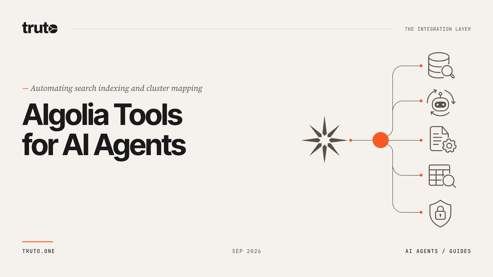 Connect Algolia to AI Agents: Automate Indexing and Cluster Mappings