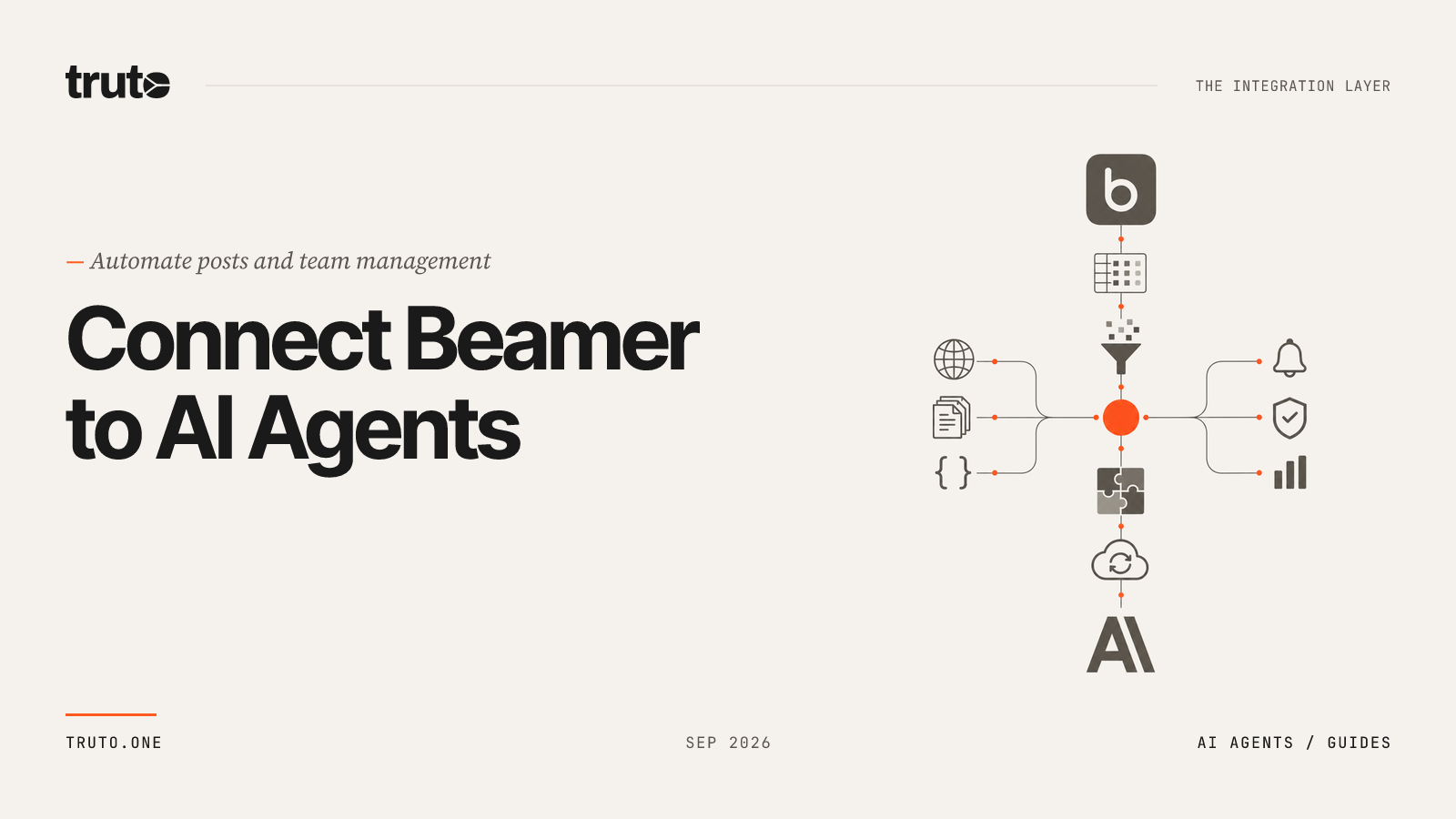 Connect Beamer to AI Agents: Automate Posts and Team Management