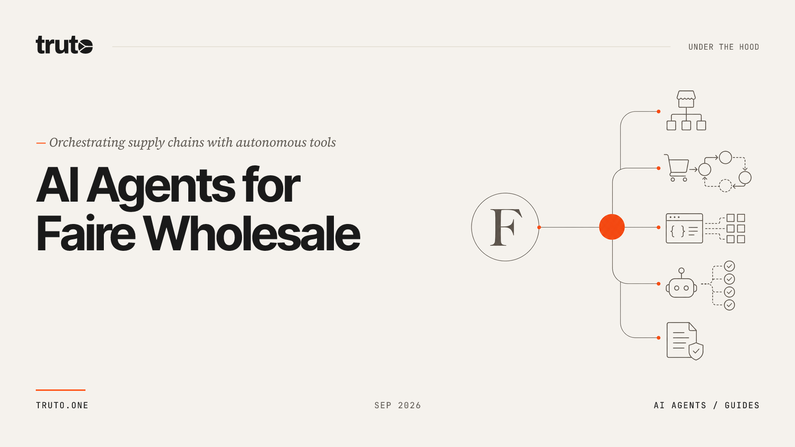 Connect Faire to AI Agents: Automate Wholesale Supply Chains