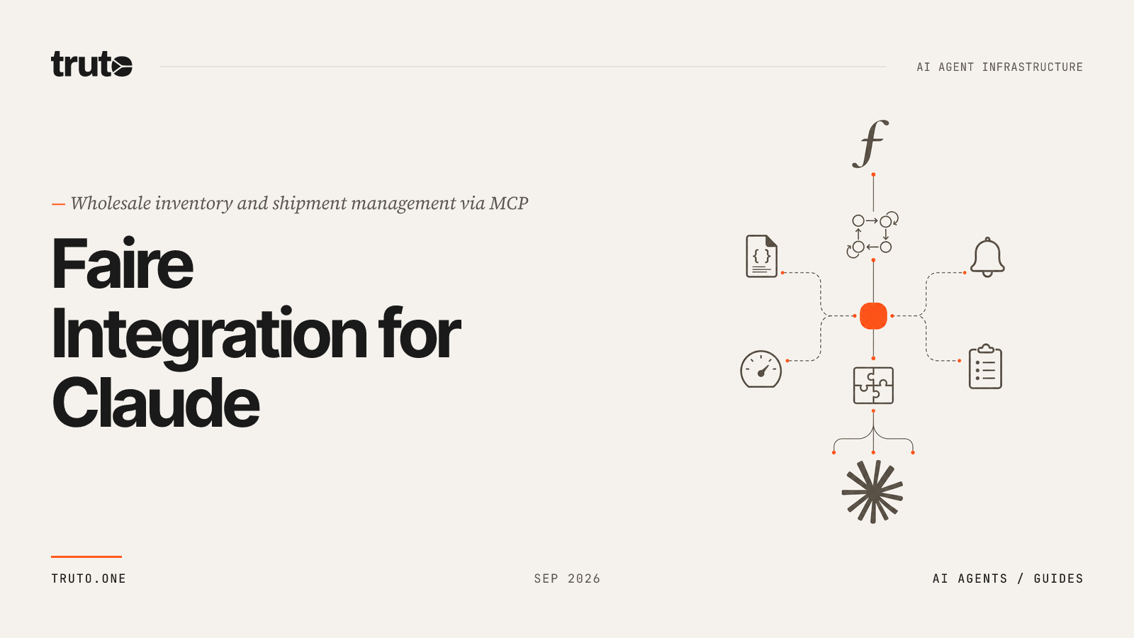 Connect Faire to Claude: Manage Product Catalogs & Shipments