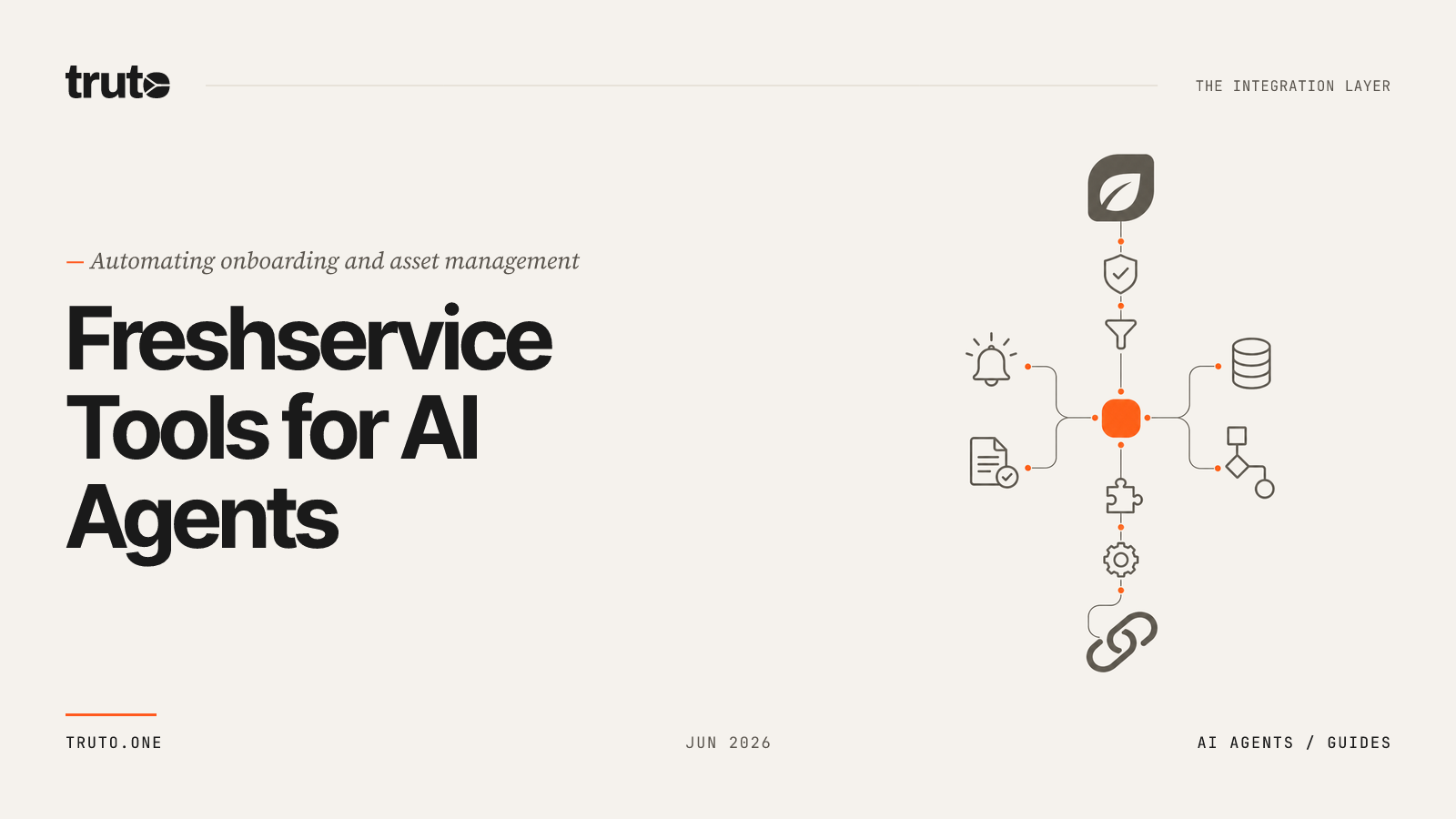 Connect Freshservice to AI Agents: Sync Onboarding and Asset Records