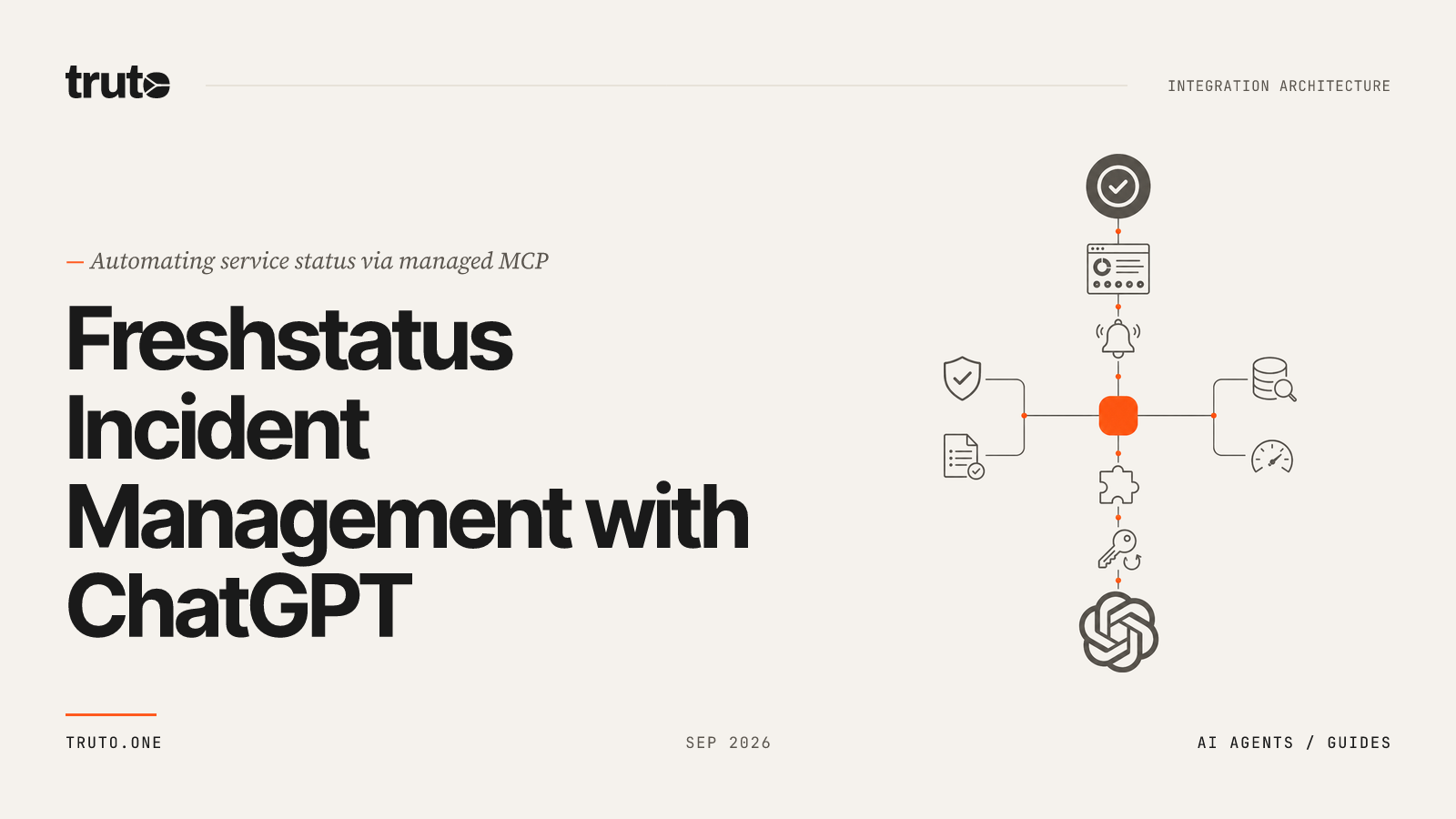 Connect Freshstatus to ChatGPT: Manage Incidents and Service Status