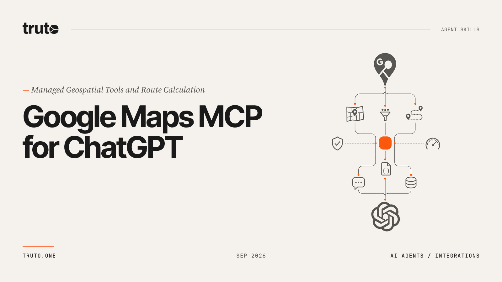Connect Google Maps to ChatGPT: Verify Locations and Calculate Routes