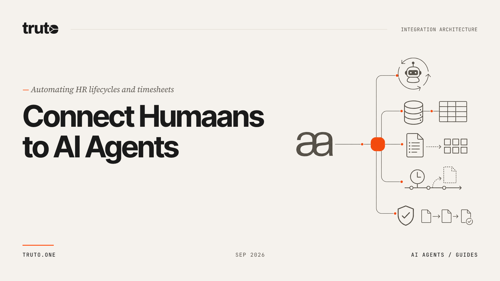 Connect Humaans to AI Agents: Automate Lifecycles and Timesheets
