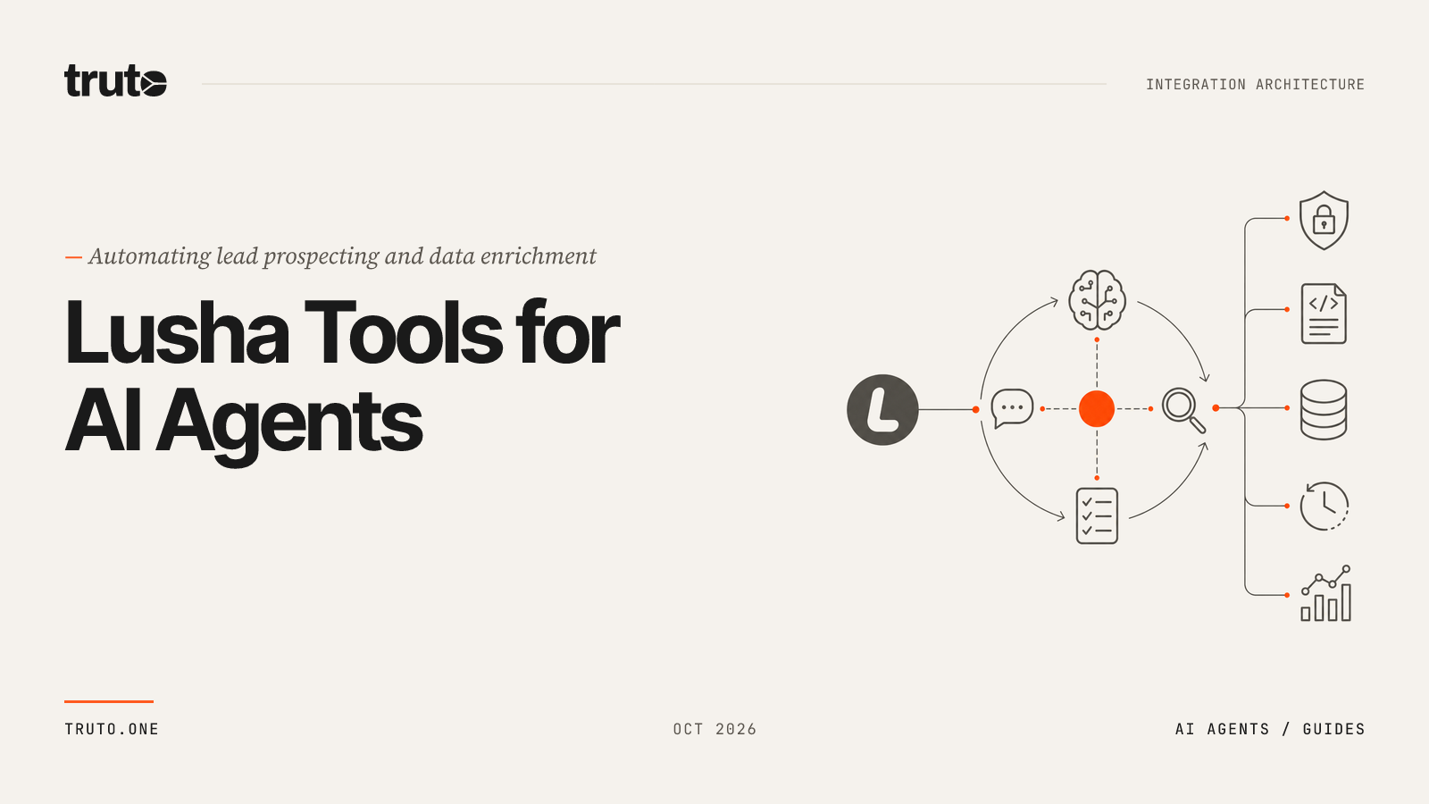 Connect Lusha to AI Agents: Automate lead search and sales intel