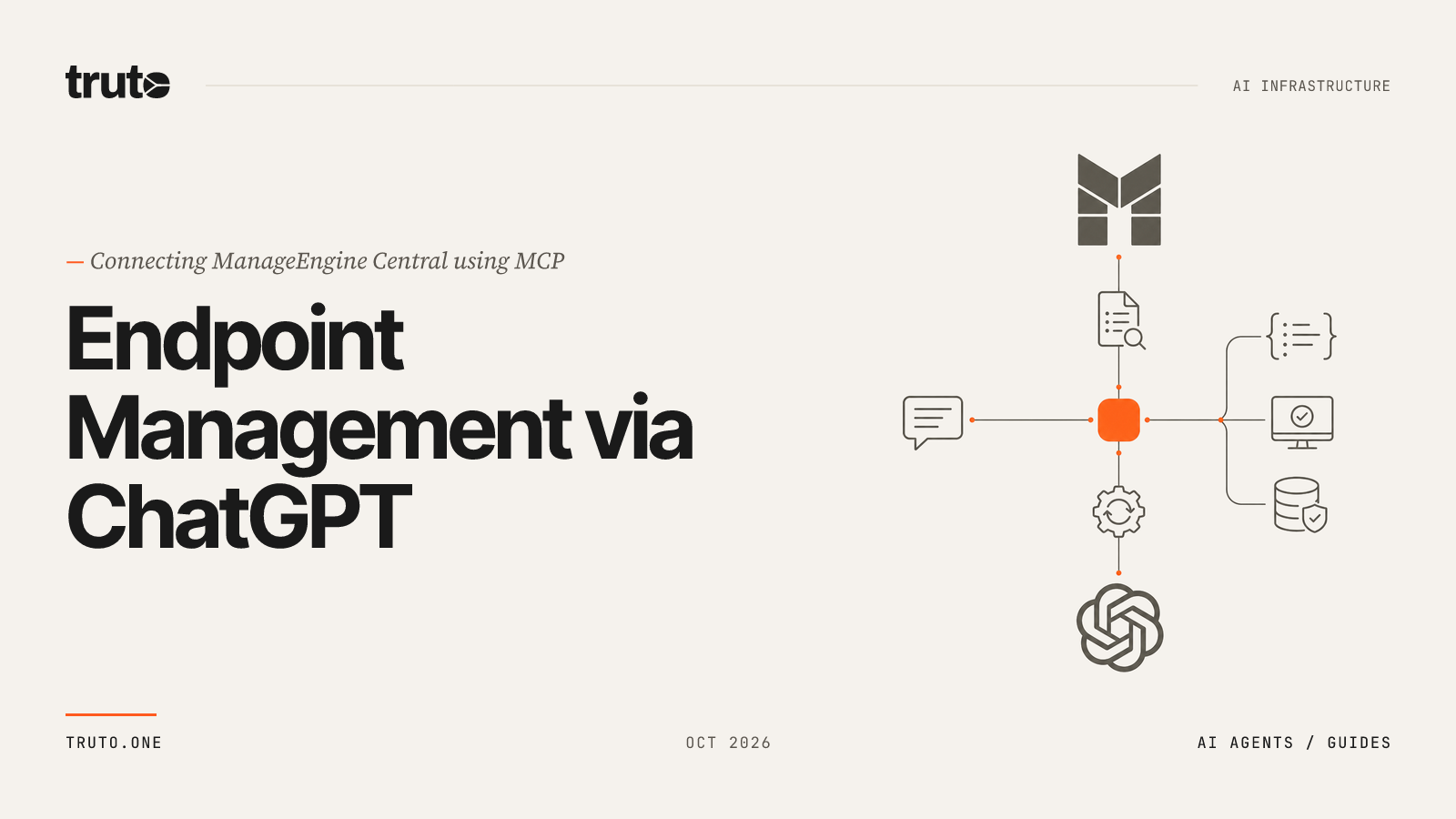 Connect ManageEngine Endpoint Central to ChatGPT: Monitor Fleet Health