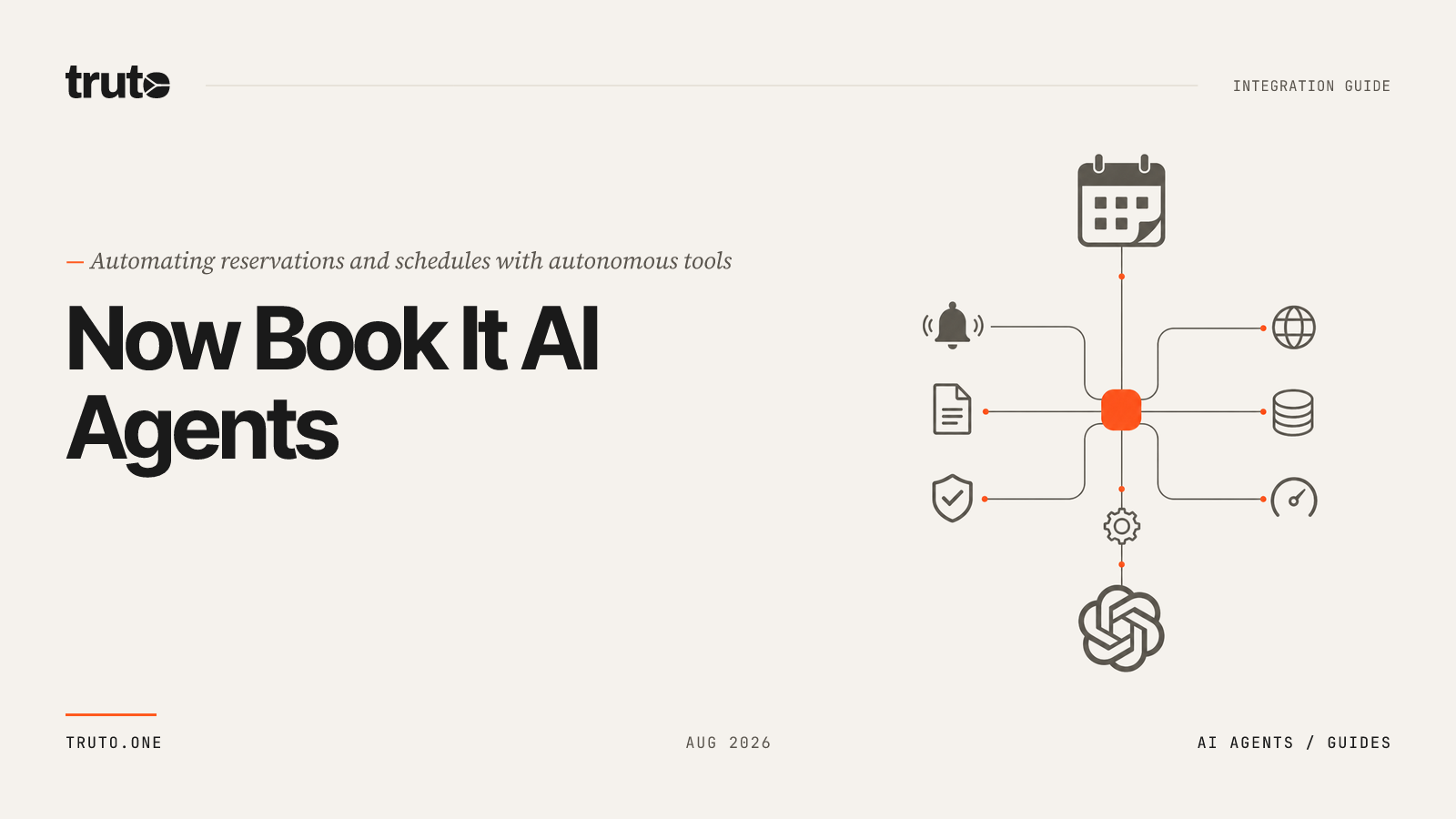 Connect Now Book It to AI Agents: Automate Reservations & Webhooks