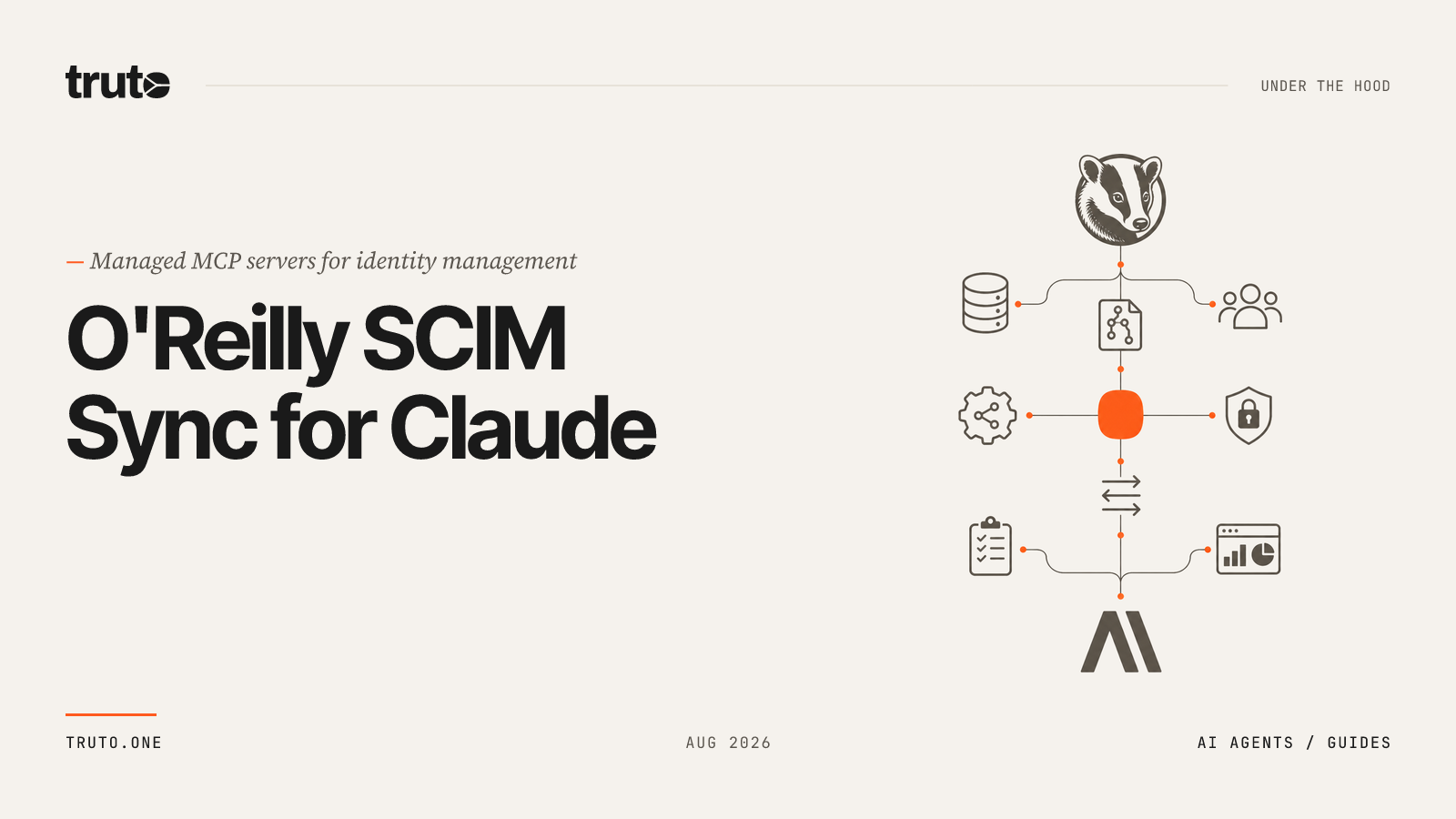 Connect O'Reilly to Claude: Sync SCIM User Schemas and Profiles