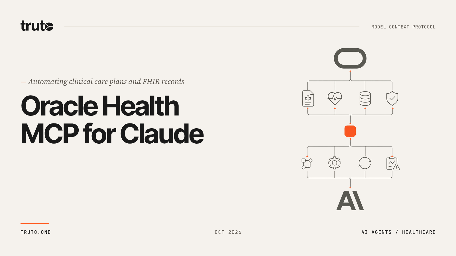 Connect Oracle Health to Claude: Sync Schedules and Care Plans