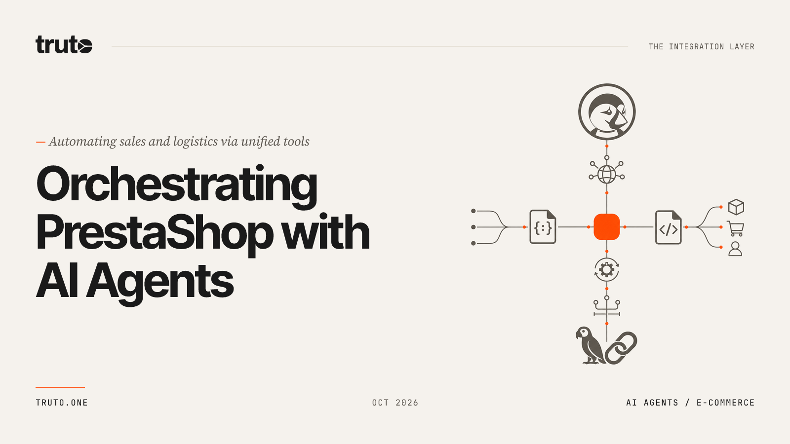Connect PrestaShop to AI Agents: Orchestrate Sales and Logistics