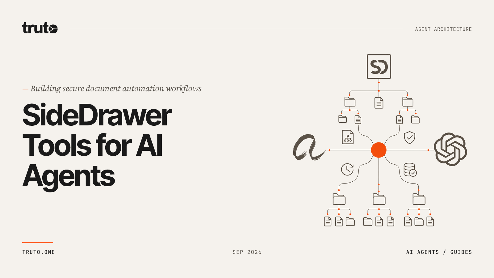 Connect SideDrawer to AI Agents: Sync Records and Audit Actions