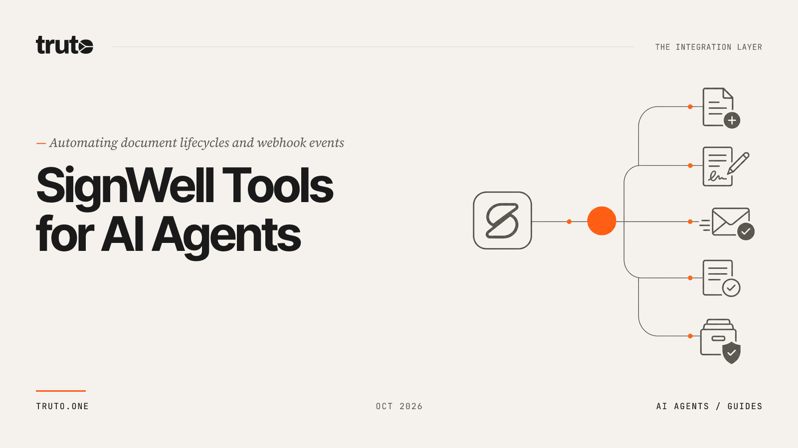 Connect SignWell to AI Agents: Automate Signatures and Webhook Events