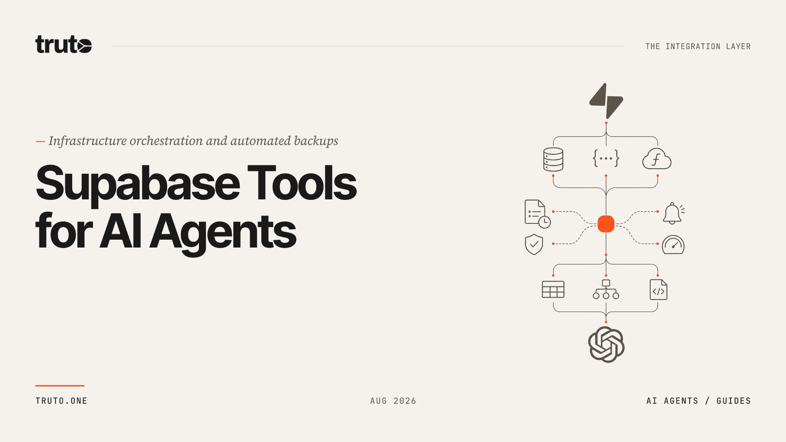 Connect Supabase to AI Agents: Automate Backups and Infrastructure