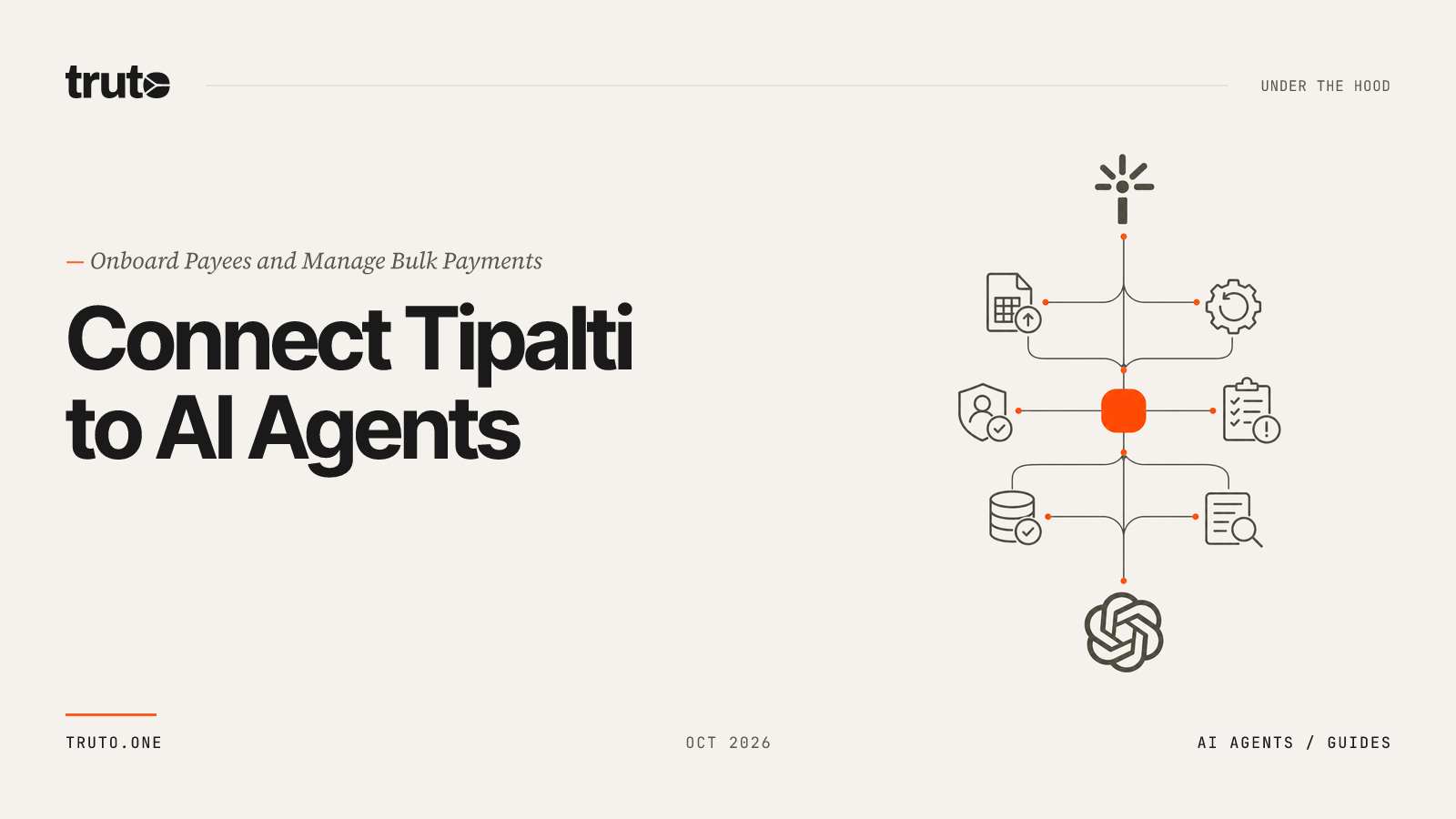 Connect Tipalti to AI Agents: Onboard Payees & Manage Bulk Payments