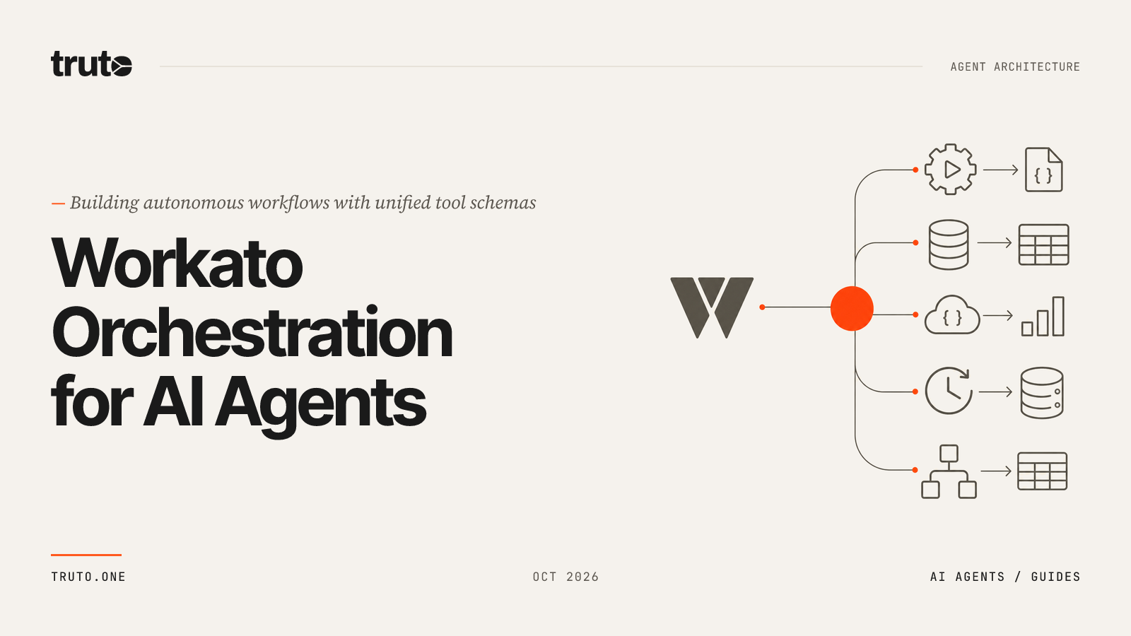 Connect Workato to AI Agents: Orchestrate APIs and Data Tables