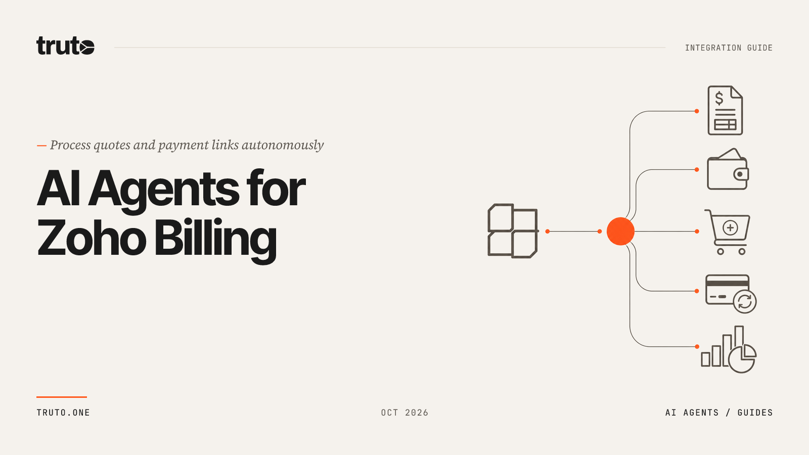 Connect Zoho Billing to AI Agents: Process Quotes & Payment Links