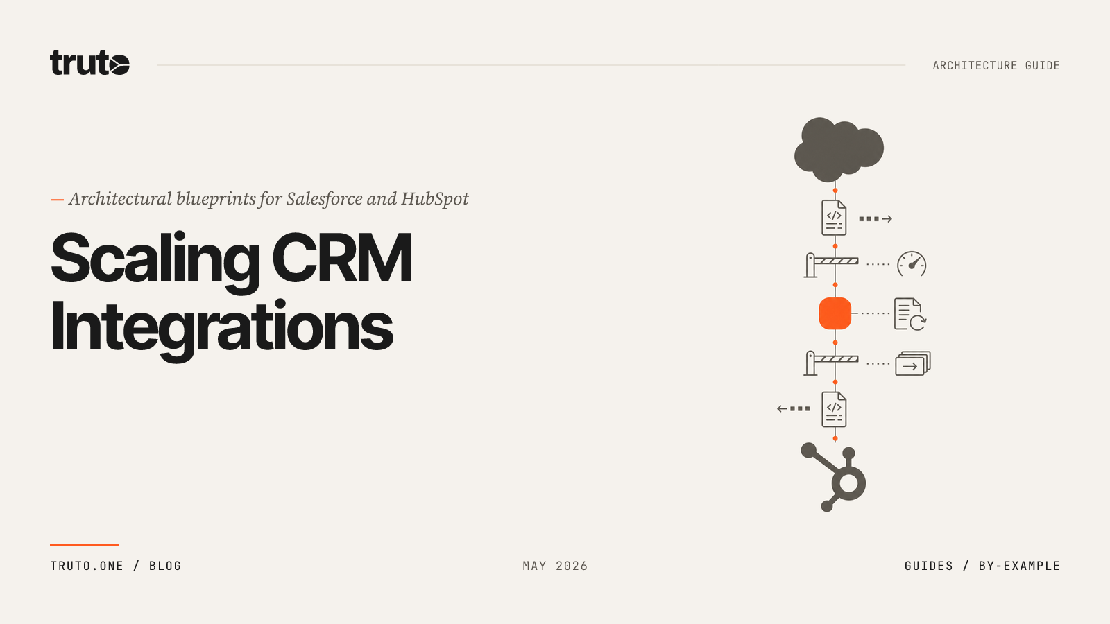 CRM Integration Implementation Recipes: Salesforce & HubSpot Architecture (2026)
