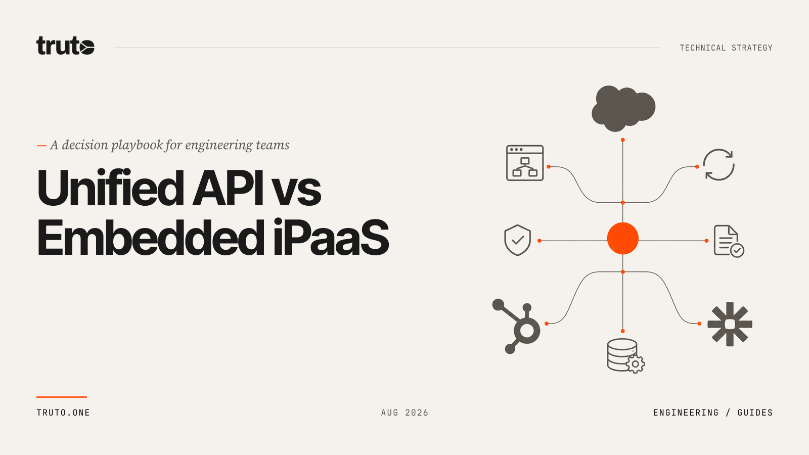 Evaluating Integration Solutions: Unified API vs Embedded iPaaS Decision Playbook