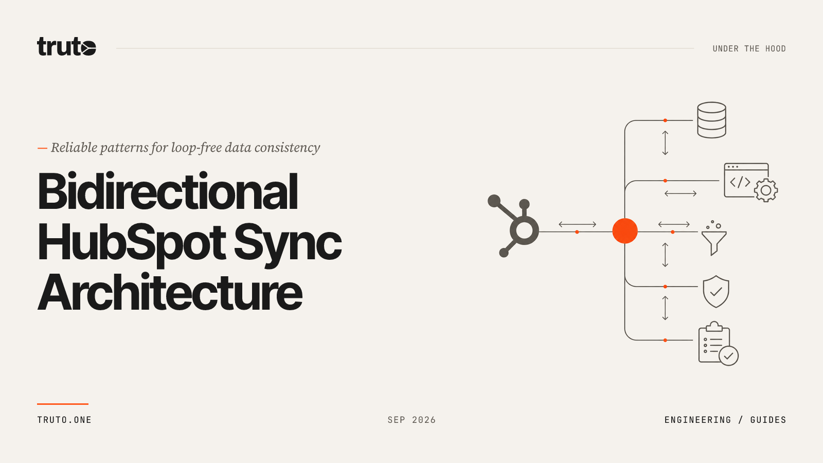 How to Architect a Bidirectional HubSpot Sync (Without Infinite Loops)