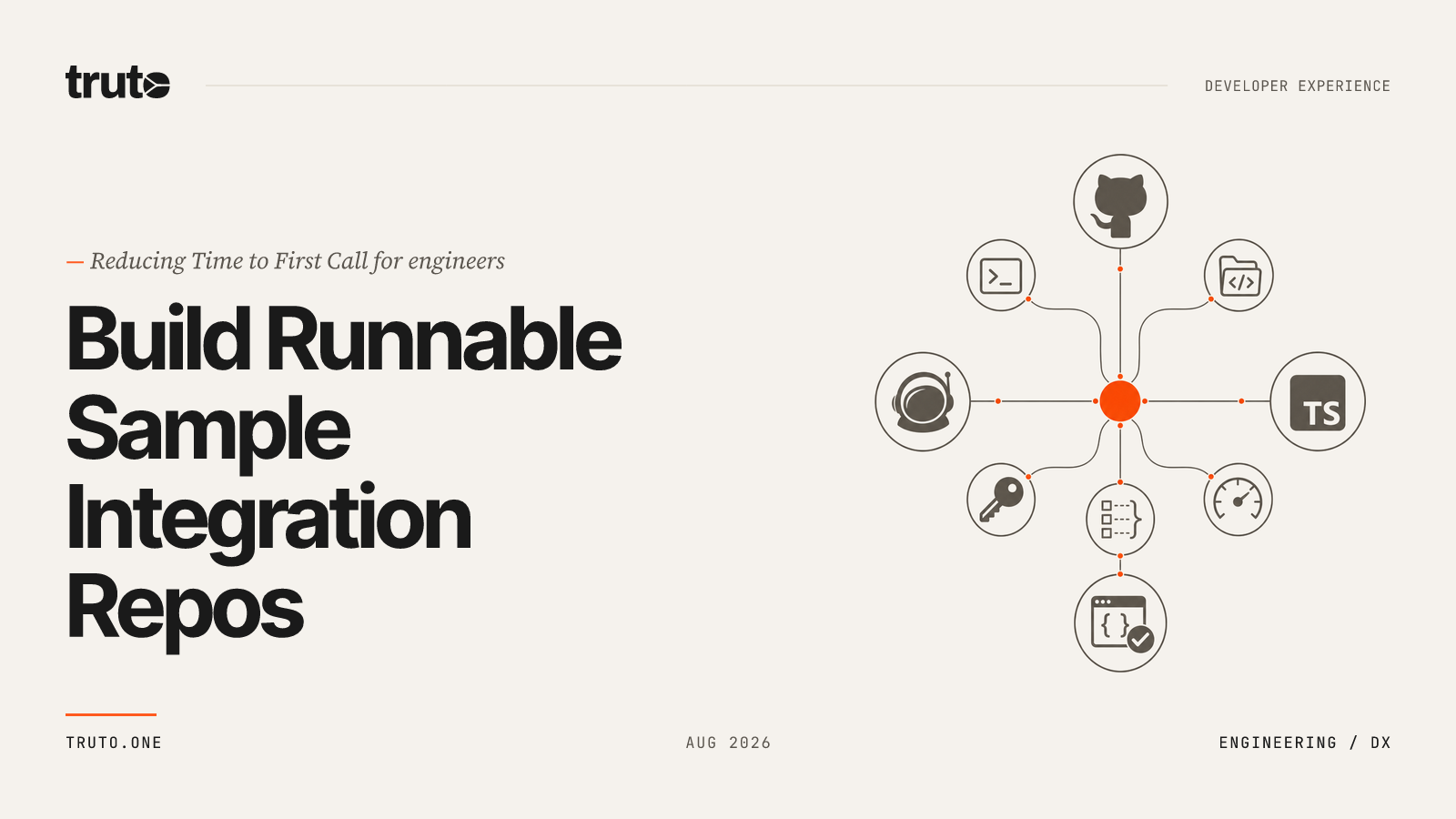 How to Build a Runnable Sample Repo for Headless Integrations