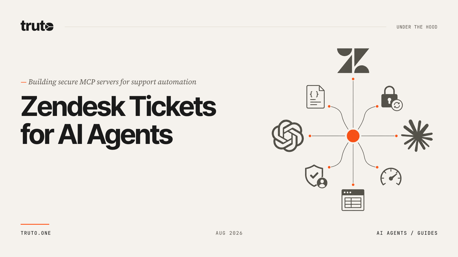 How to Connect Zendesk Tickets to AI Agents Using an MCP Server