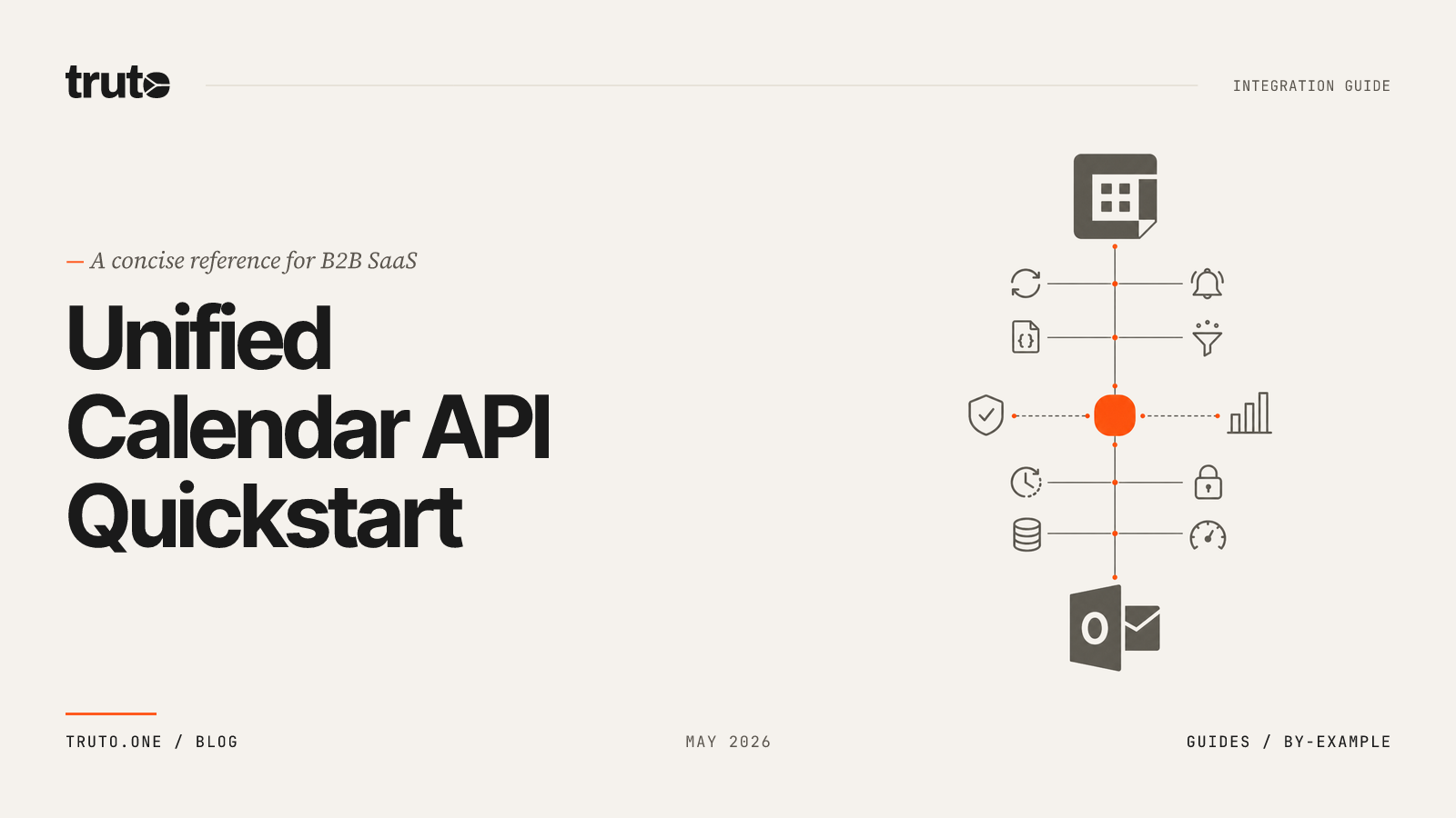 Unified Calendar API Quickstart: A Concise Reference for B2B SaaS