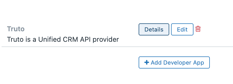 Click Details to view the Client ID and Secret